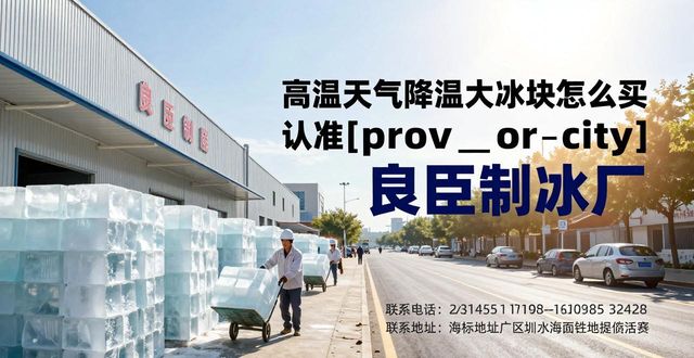 高温天气降温大冰块怎么买 认准扬州良臣制冰厂