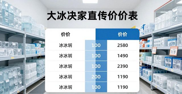 大冰块批发厂家怎么选？扬州直供渠道靠谱吗