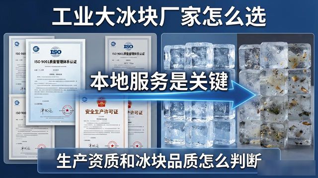 工业大冰块厂家怎么选？扬州本地服务是关键