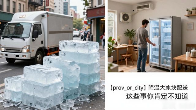 扬州降温大冰块配送 这些事你肯定不知道